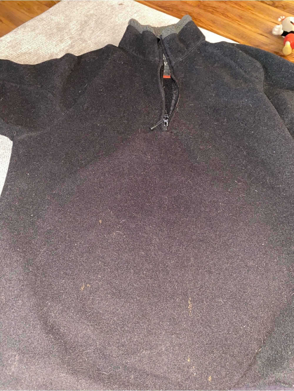 Old Navy Men's Black Quarter-Zip Sweater